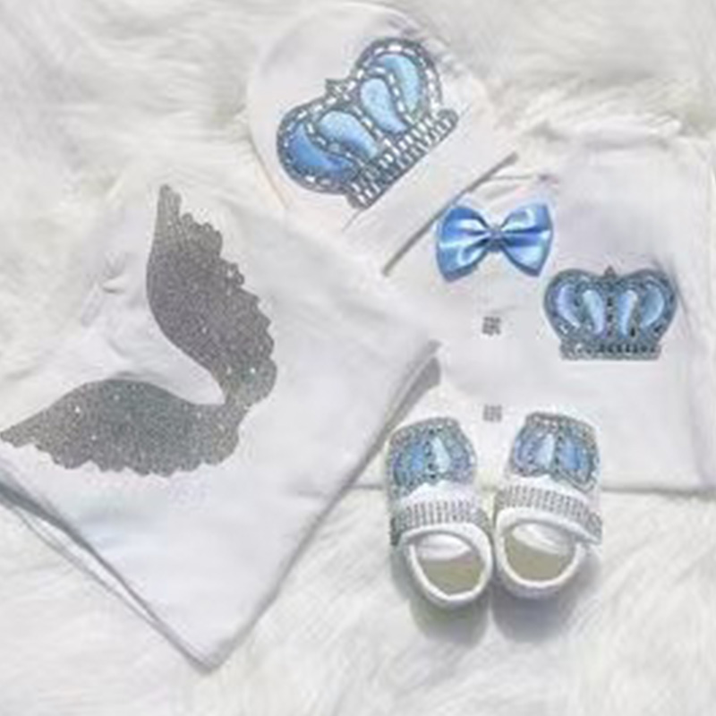 Baby Clothing Names - 4pcs Baju Romper Selamat Datang di