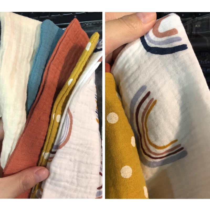 Baby Clothing Wash - 5 Pcs Bayi Handuk Kain Muslin