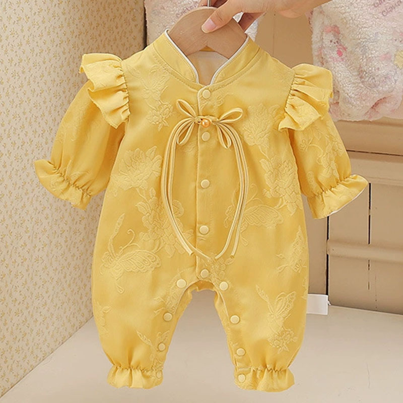 Baby Clothing Yellow - Pakaian Anak Perempuan Balita Musim Semi