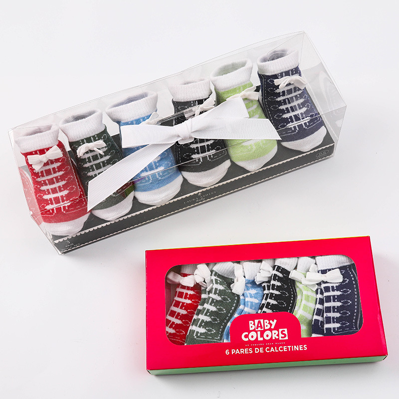 Toddler Sock Set - 6 Pasang Bayi Kaus Kaki Banyak
