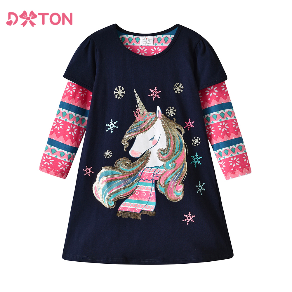 Baby Xmas Clothing - DXTON Gaun Natal Anak-anak Bayi Gaun