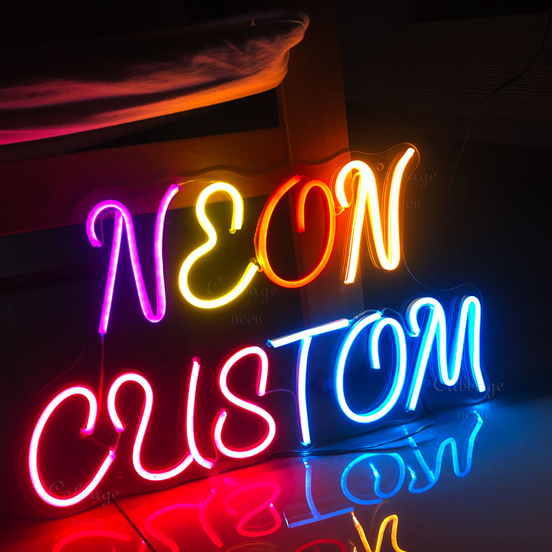 Baby Clothing Names - Lampu LED tanda Neon kustom, dekorasi