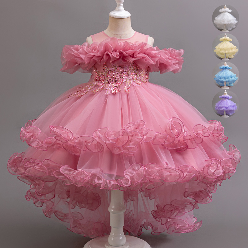 Baby Xmas Clothing - Gaun payet pesta Natal anak perempuan,