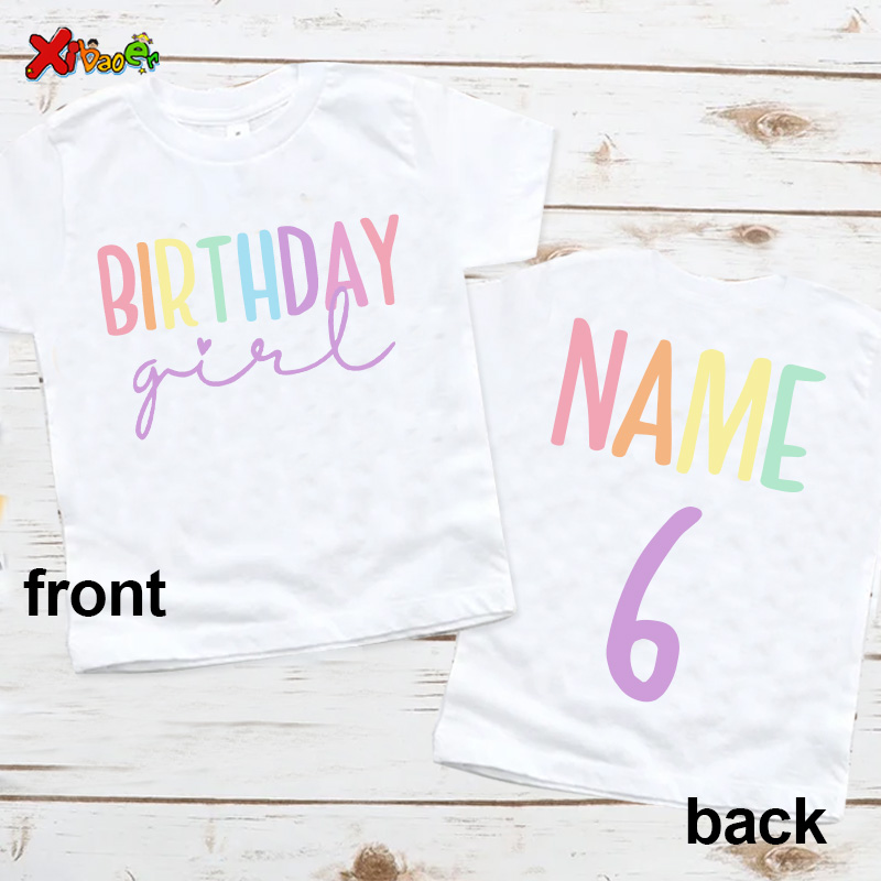 Baby Clothing Names - Ulang Tahun Gadis T Shirt pakaian