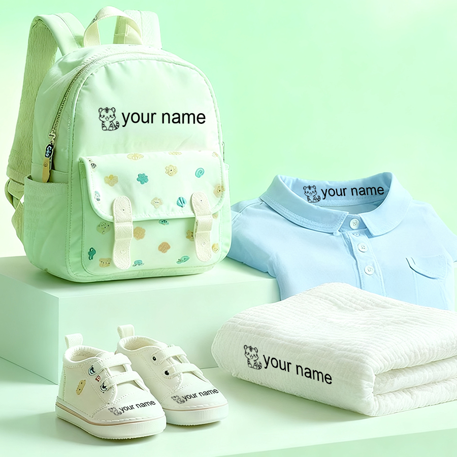Stempel Nama Anak Custom - Ste - Baby Clothing Names ulasan dan harga
