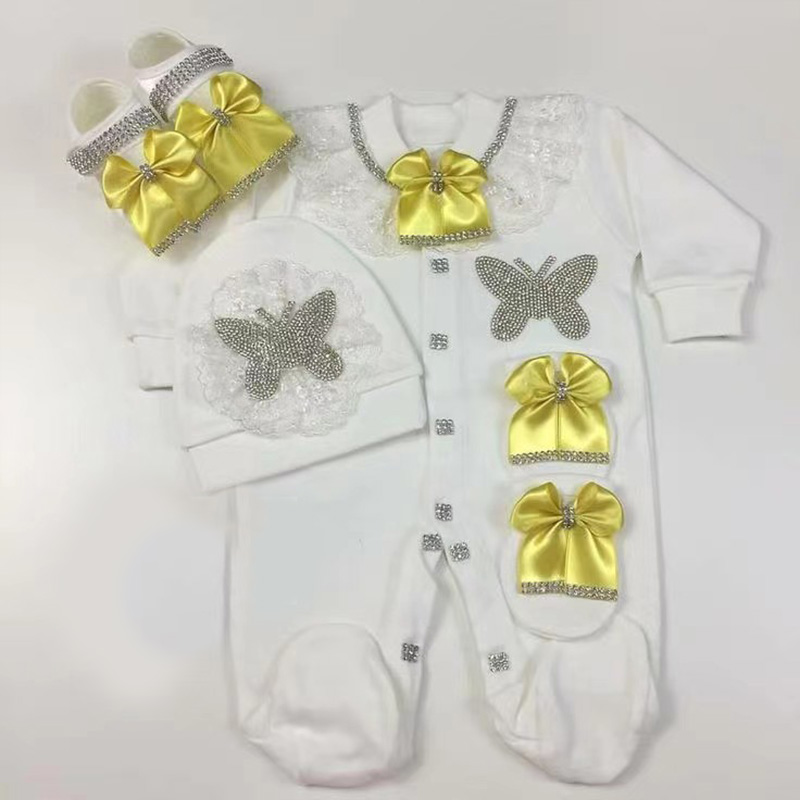 4pcs Baju Romper Selamat Datan - Baby Clothing Names ulasan dan harga