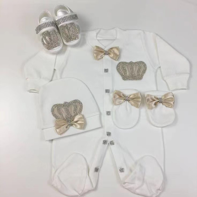 4pcs Baju Romper Selamat Datan - Baby Clothing Names ulasan dan harga
