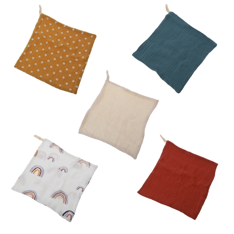 5 Pcs Bayi Handuk Kain Muslin  - Baby Clothing Wash ulasan dan harga