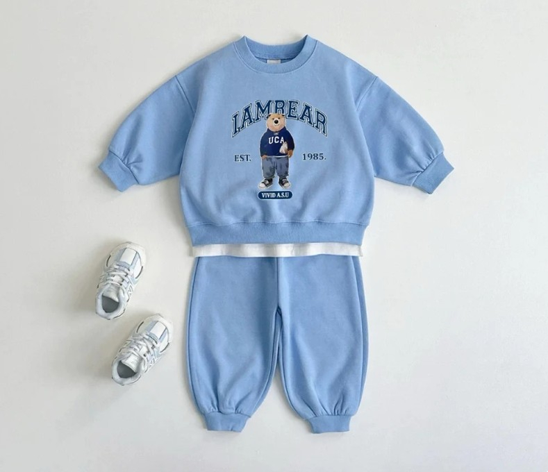 Setelan Baju Olahraga Pola Kar - Baby Clothing Knitting Patterns ulasan dan harga