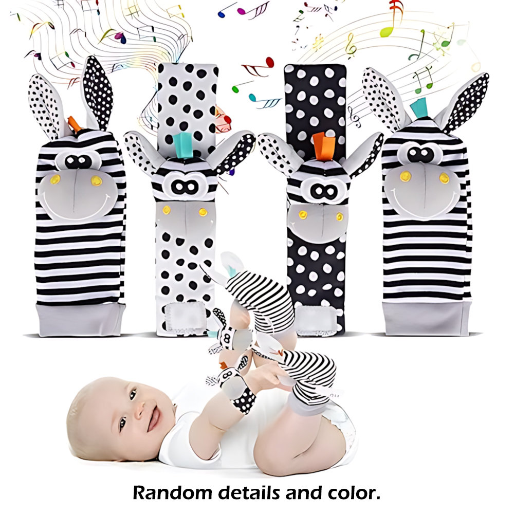 4 buah/set mainan kaus kaki ke - Toddler Sock Set ulasan dan harga