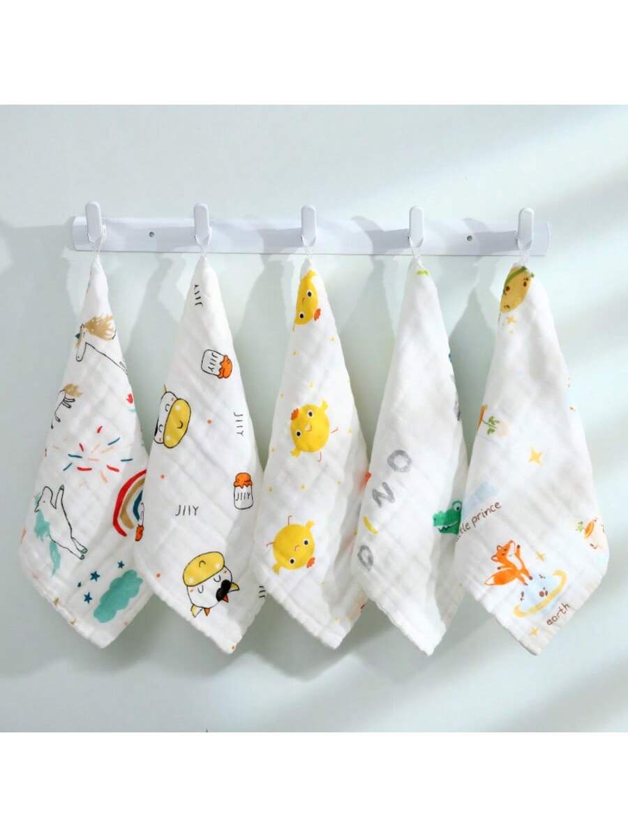 1/5 Buah Handuk Bayi Warna Aca - Baby Clothing Wash ulasan dan harga