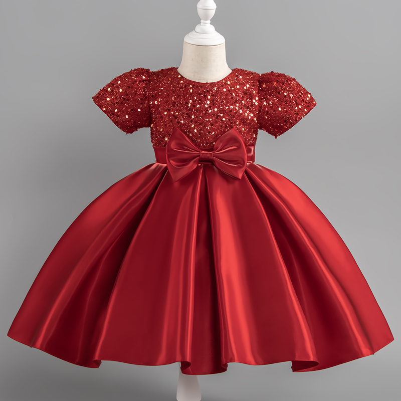 Gaun Natal Bayi Perempuan Gaun - Baby Xmas Clothing ulasan dan harga