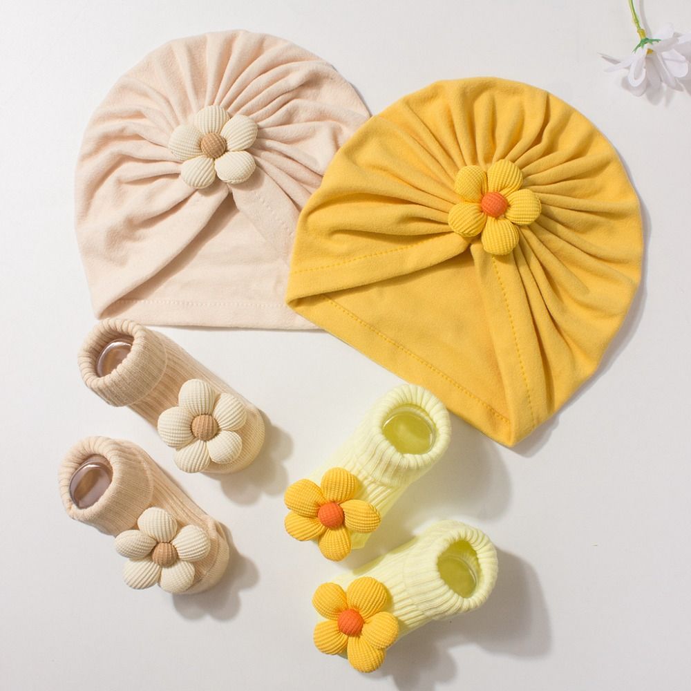 Set Topi dan Kaus Kaki Bayi Mo - Toddler Sock Set ulasan dan harga