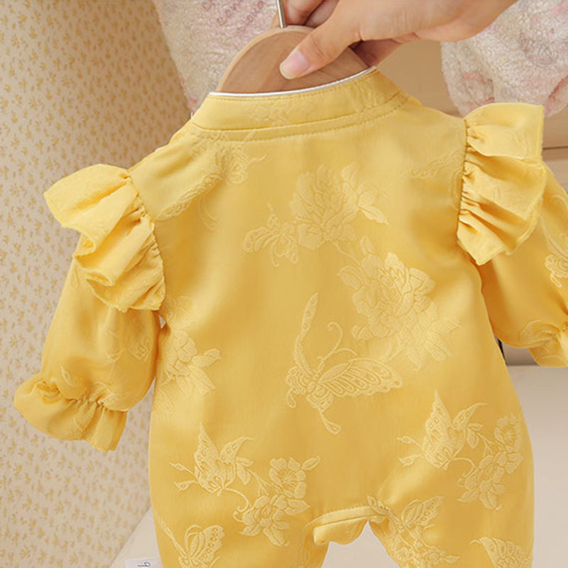 Pakaian Anak Perempuan Balita  - Baby Clothing Yellow ulasan dan harga