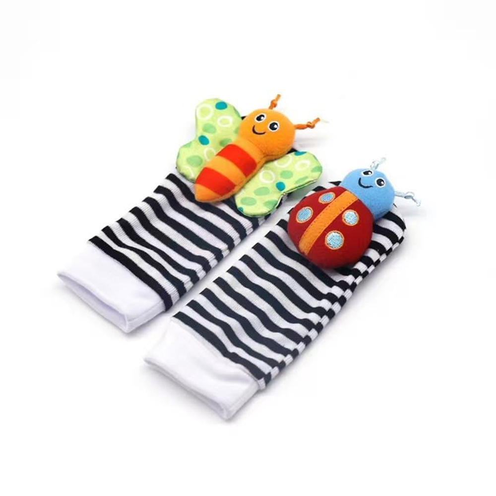 4 Buah Mainan Kerincingan Bayi - Toddler Sock Set ulasan dan harga