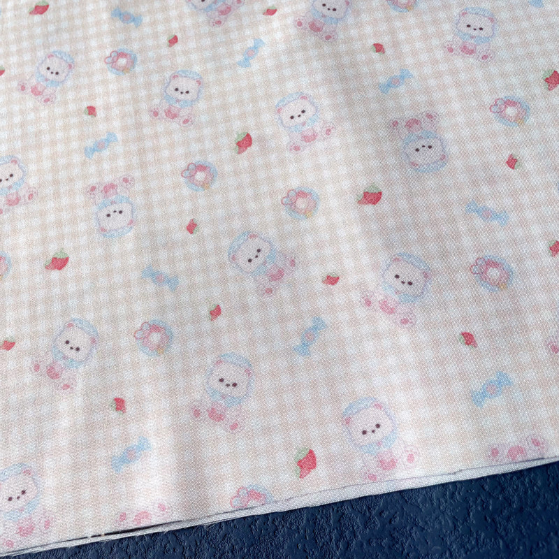 Kain Lolita Motif “Baby Bear”  - Baby Clothing Yellow ulasan dan harga