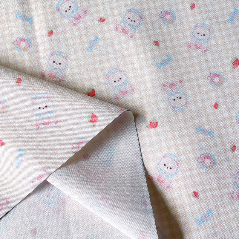 Kain Lolita Motif “Baby Bear”  - Baby Clothing Yellow ulasan dan harga