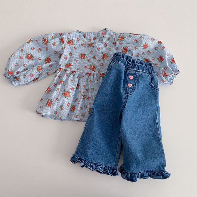 Celana jins anak perempuan, pa - Baby Clothing Wash ulasan dan harga