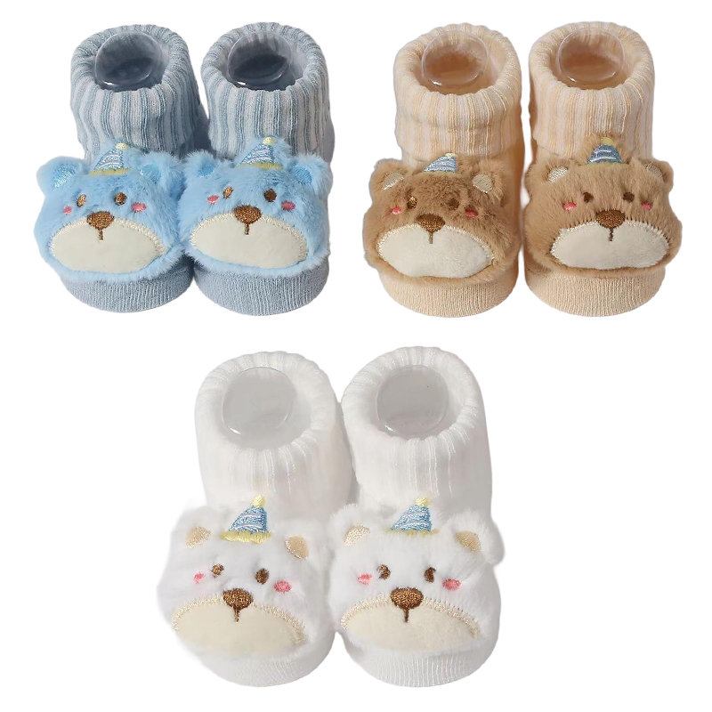 3 Pasang/Set Kaus Kaki Bayi Pe - Toddler Sock Set ulasan dan harga
