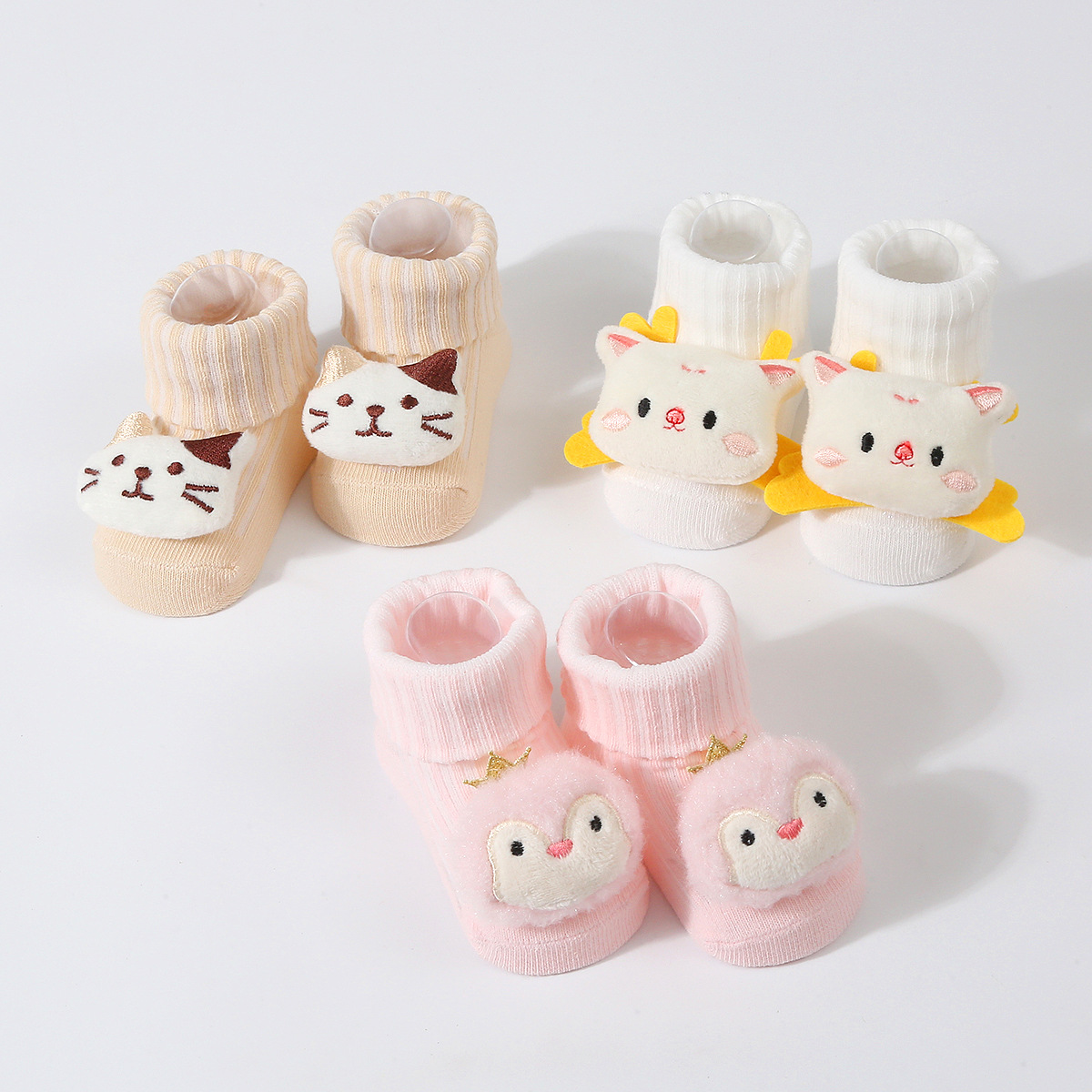 3 Pasang/Set Kaus Kaki Bayi Pe - Toddler Sock Set ulasan dan harga