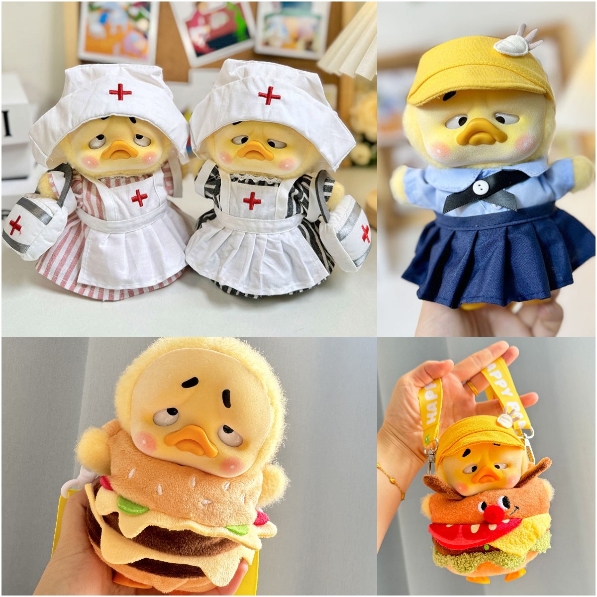 Setelan perawat bebek menyebal - Baby Clothing Yellow ulasan dan harga