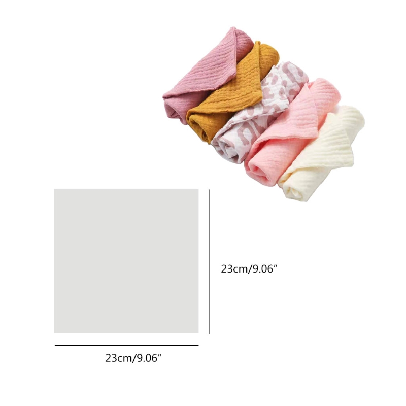 5 Buah Kain Lap Kain Lap Bayi  - Baby Clothing Wash ulasan dan harga