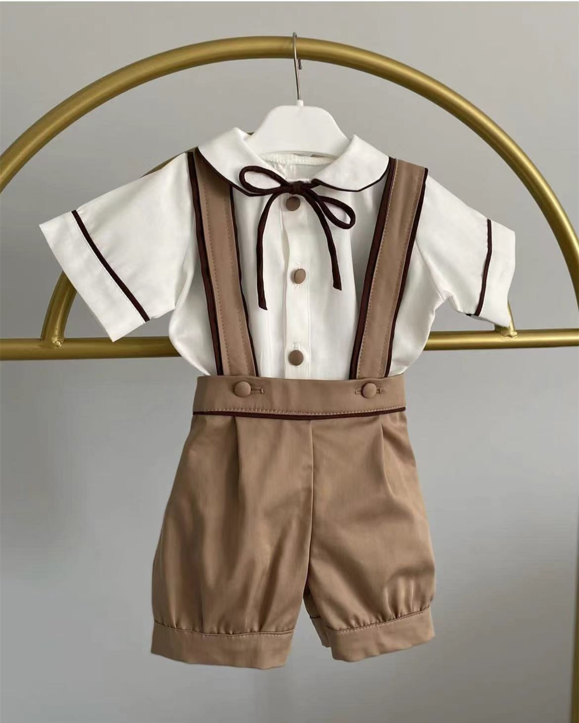 Setelan Khaki Vintage Musim Se - Baby Xmas Clothing ulasan dan harga