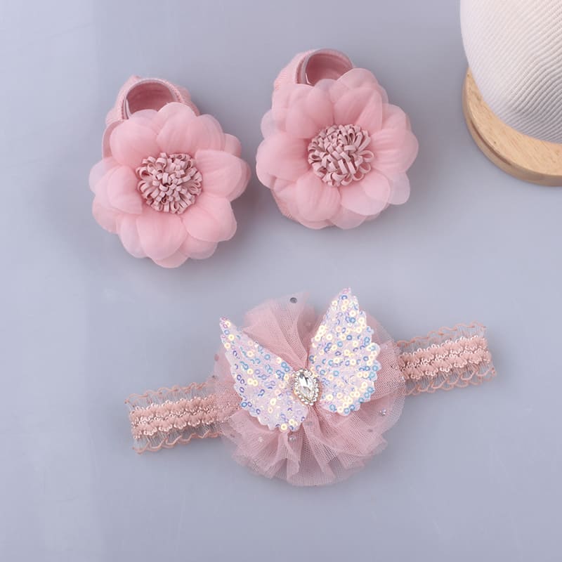 Set Kaus Kaki Ikat Kepala Bayi - Toddler Sock Set ulasan dan harga