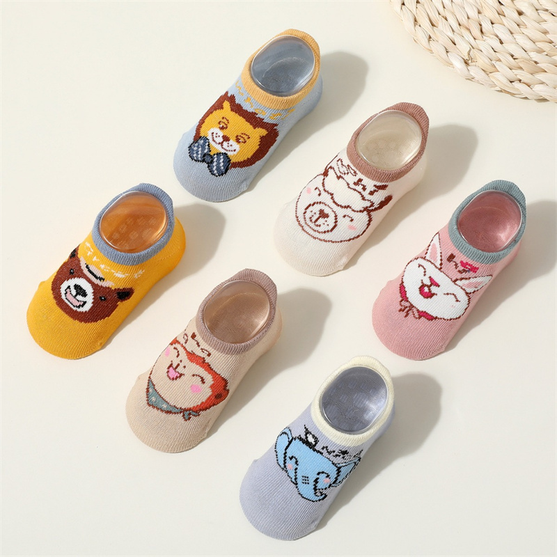 6 Pasang/Set Kaus Kaki Lantai  - Toddler Sock Set ulasan dan harga