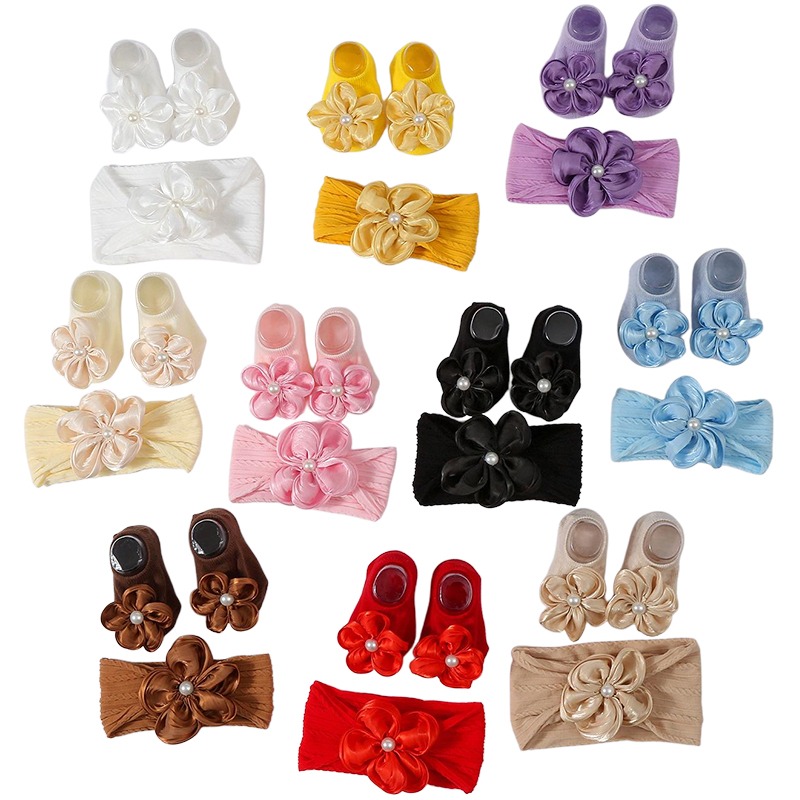 Set Kaus Kaki Ikat Kepala Bayi - Toddler Sock Set ulasan dan harga