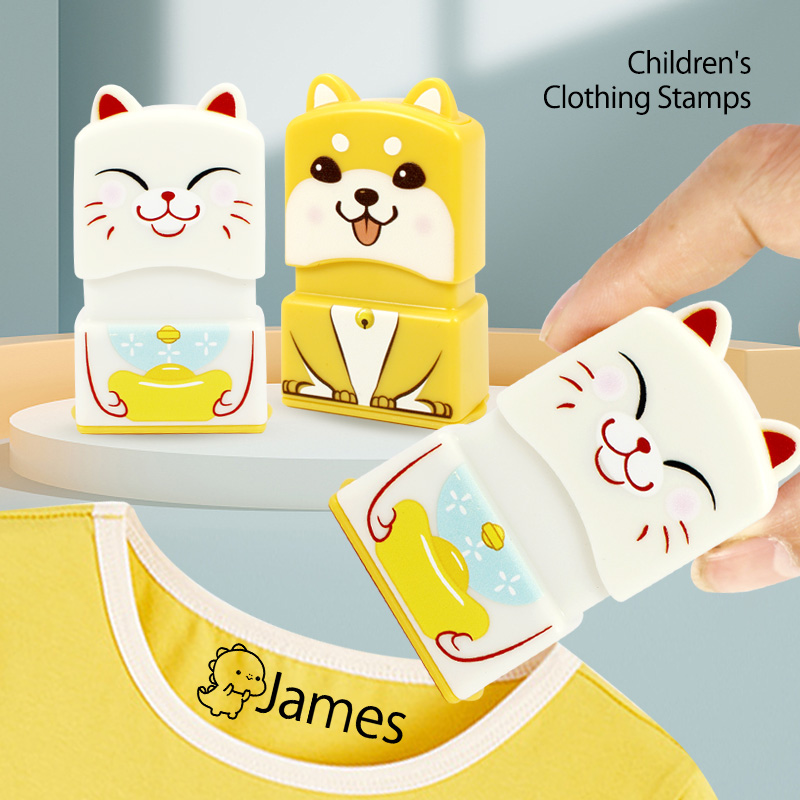 Stempel Nama Kustom Cat Tinta  - Baby Clothing Names ulasan dan harga