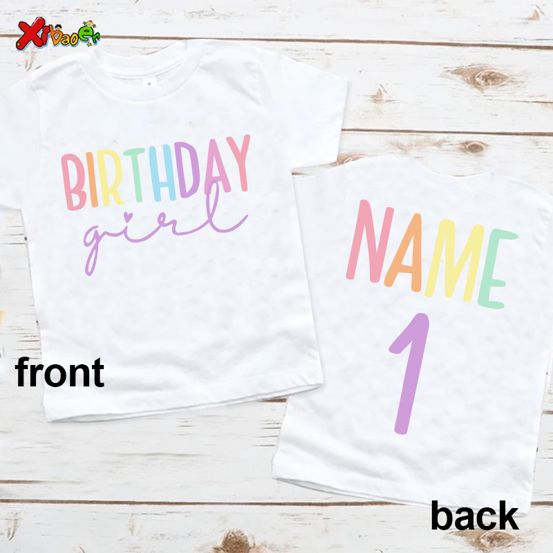 Ulang Tahun Gadis T Shirt paka - Baby Clothing Names ulasan dan harga