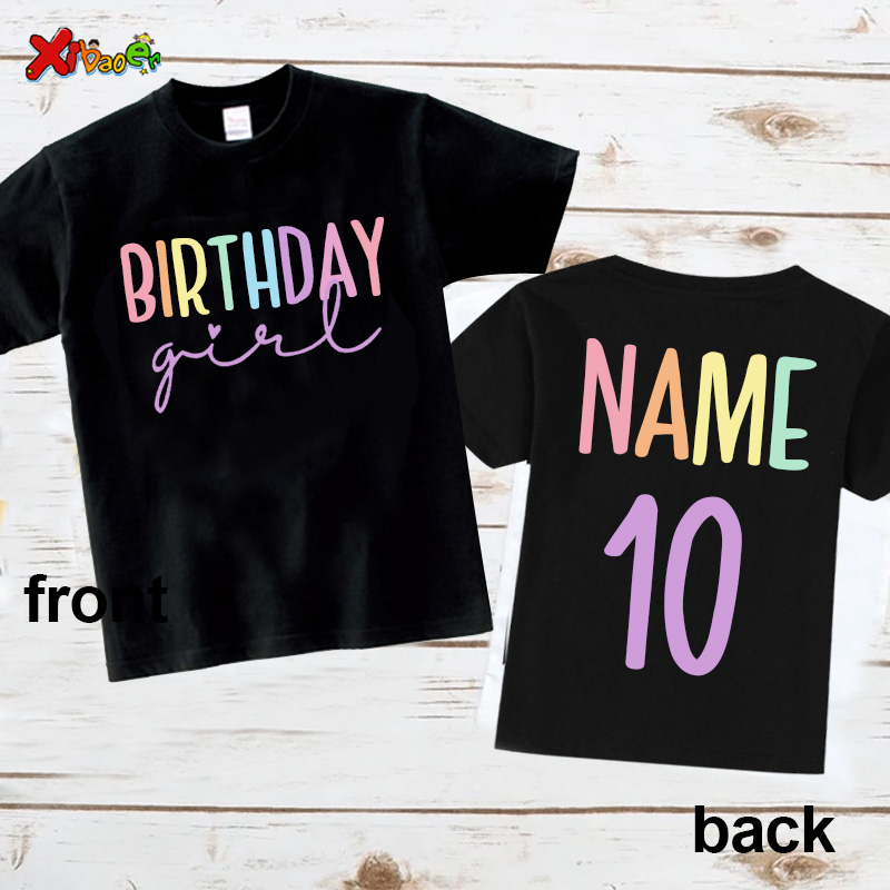 Ulang Tahun Gadis T Shirt paka - Baby Clothing Names ulasan dan harga