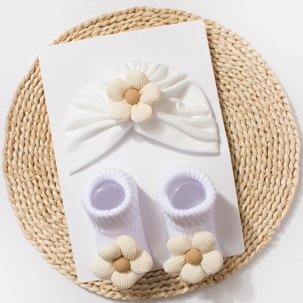 Set Topi dan Kaus Kaki Bayi Mo - Toddler Sock Set ulasan dan harga